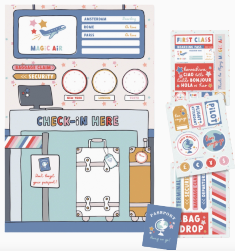 MAGIC PLAYBOOK Airport Inspired Play Kit