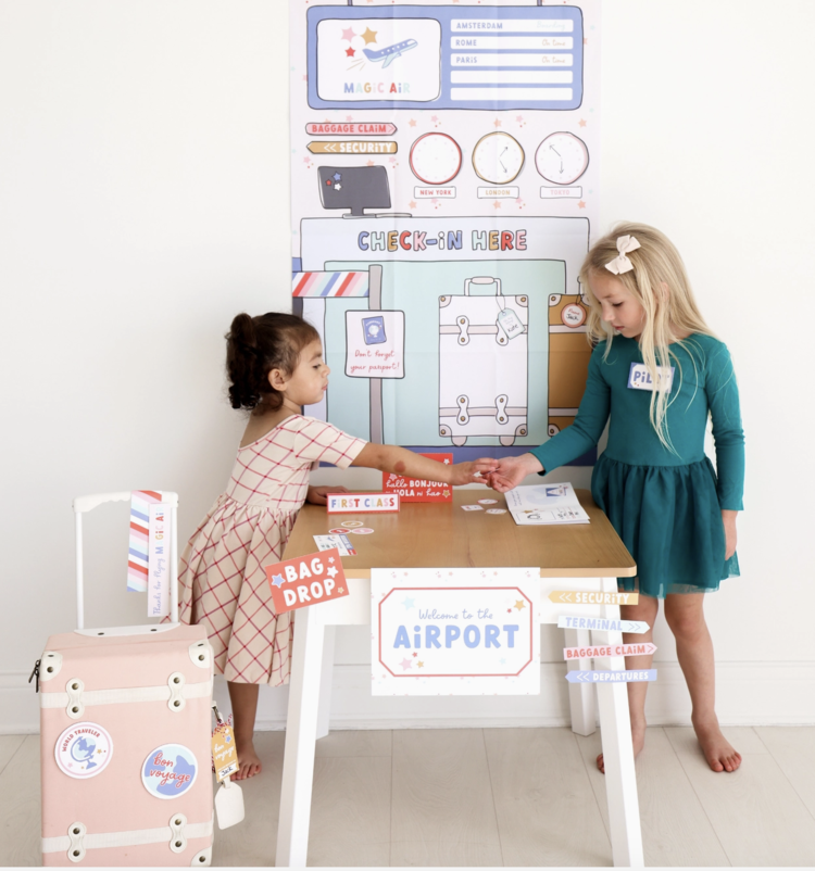 MAGIC PLAYBOOK Airport Inspired Play Kit