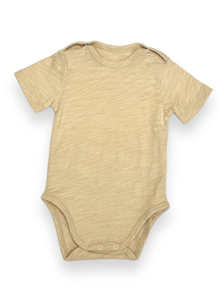 TANE ORGANICS Flame Bateau Neck Onesie