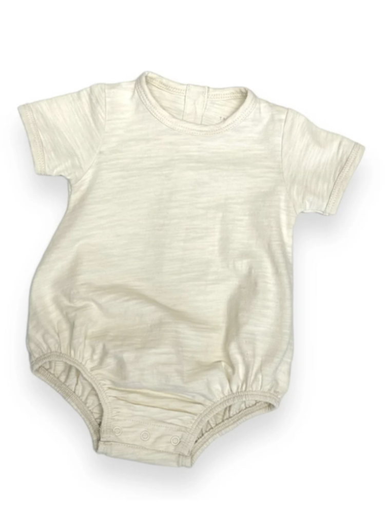 TANE ORGANICS Flame Short Sleeve Romper