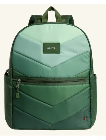 STATE BAGS Kane Large Backpack - Olive Chevron