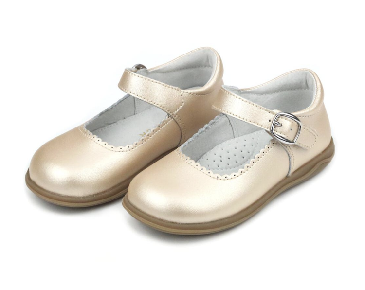 LAMOUR Chloe Scalloped Mary Jane