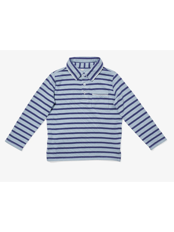 OSO & ME Parker Long Sleeve Polo
