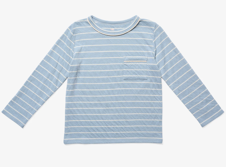 OSO & ME Edward Fine Stripe T-Shirt