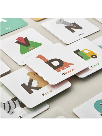 Living Refinery Oioiooi - Alphabet Cards