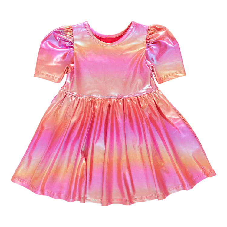 PINK CHICKEN Lame Laurie Dress