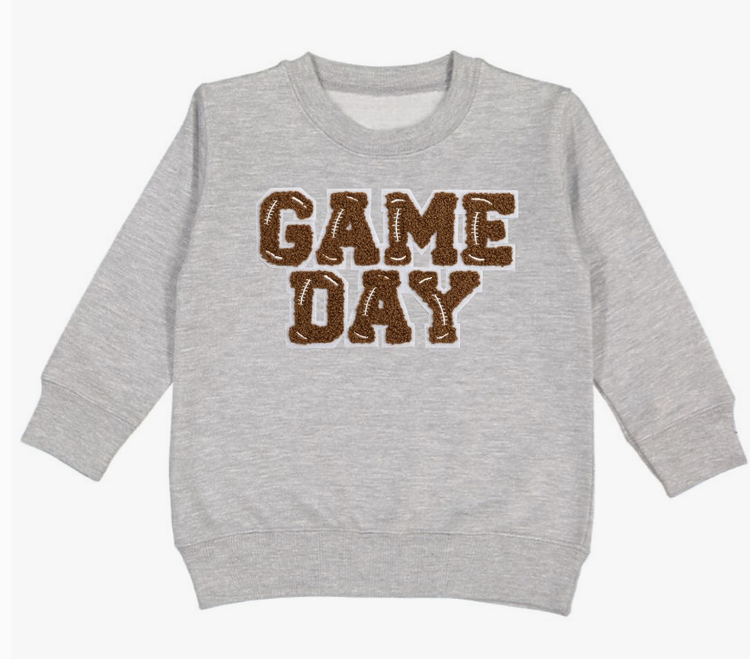 SWEET WINK Game Day Patch Sweatshirt