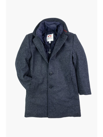 APPAMAN Checkered City Overcoat