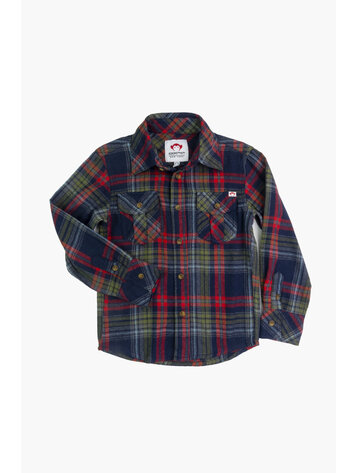 APPAMAN Flannel Plaid Shirt