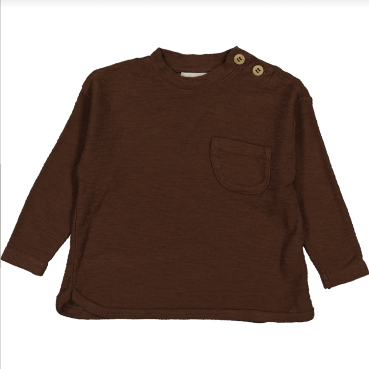 BEAN'S BARCELONA Solid Slub T-shirt