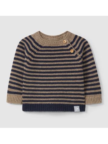 SNUG Striped Knitted Sweater