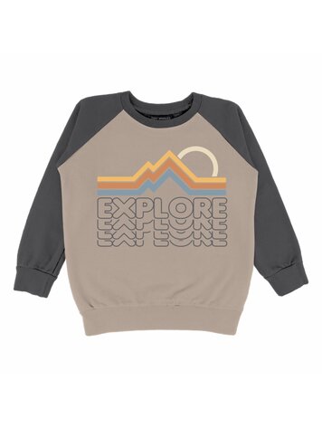 TINY WHALES Explore Sweatshirt