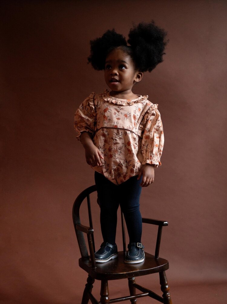 LALI KIDS Ruffle Juniper Romper