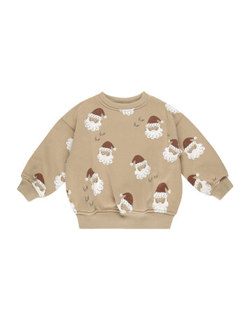 RYLEE AND CRU Santa Relaxed Baby Sweatshirt
