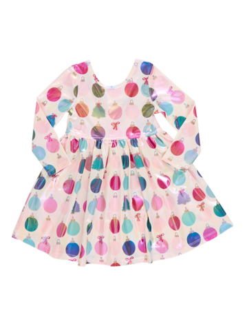 PINK CHICKEN Girls Lame Steph Dress