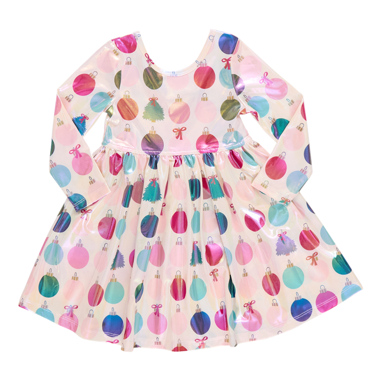 PINK CHICKEN Girls Lame Steph Dress