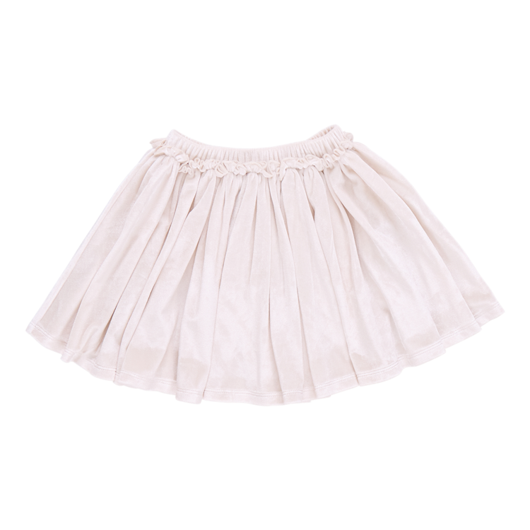 PINK CHICKEN Velour Gianna Skirt