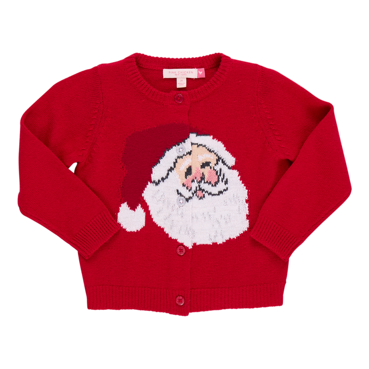 PINK CHICKEN Maude Santa Sweater