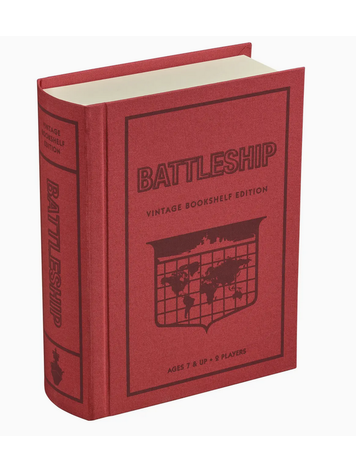 WS GAME COMPANY Battleship Vintage Bookshelf Edition