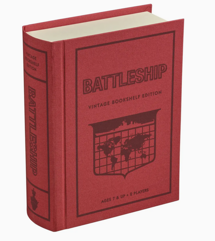 WS GAME COMPANY Battleship Vintage Bookshelf Edition