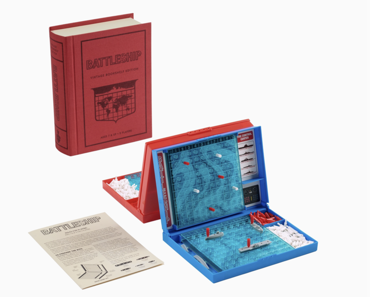 WS GAME COMPANY Battleship Vintage Bookshelf Edition