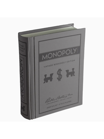 WS GAME COMPANY Monopoly Vintage Bookshelf Edition