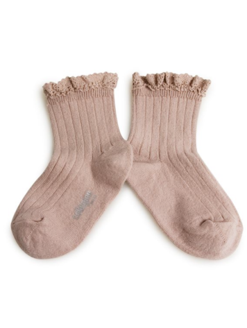 COLLEGIEN Lace Trim Baby Socks