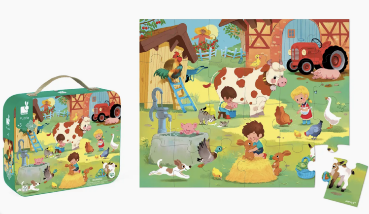 JANOD A Day At The Farm Puzzle