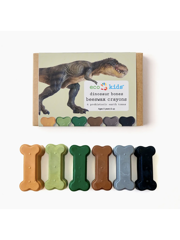 Dinosaur Bone Beeswax Crayons