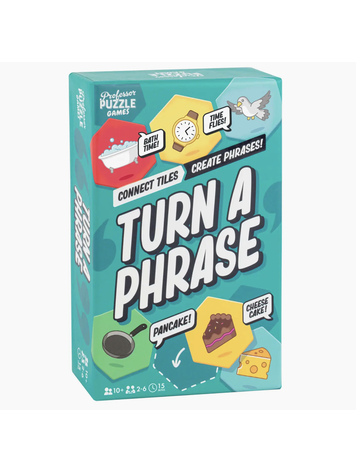 PROFESSOR PUZZLE USA, INC. Turn A Phrase Game