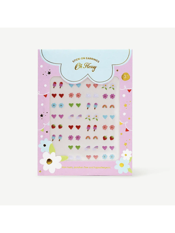 Oh Flossy Kids Stick-On Earrings