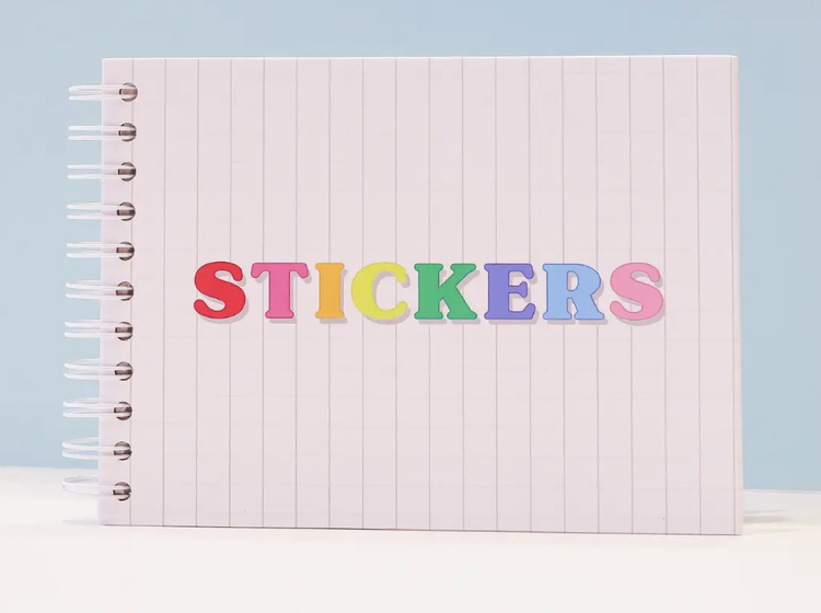 THE PENNY PAPER CO. Retro Grid Sticker Book