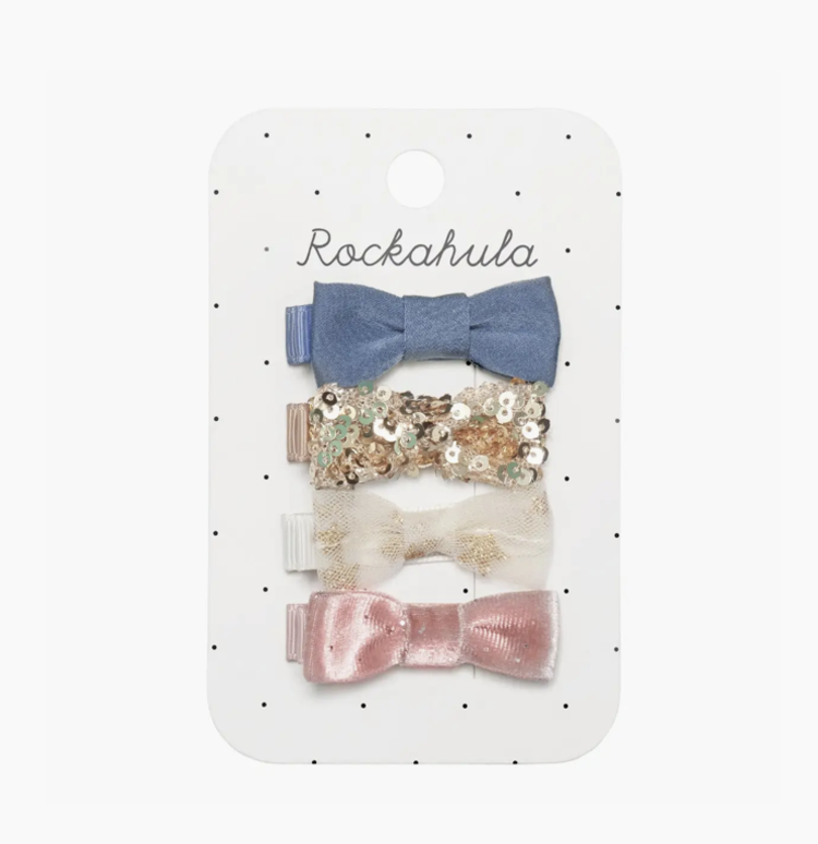 ROCKAHULA KIDS Enchanted Mini Bow Clip Set