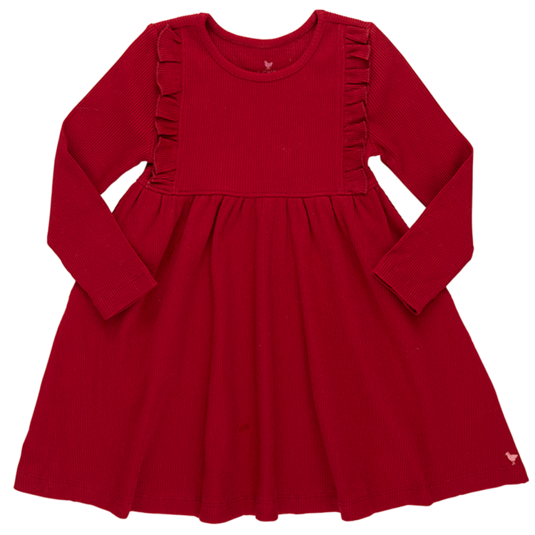 PINK CHICKEN Organic Kylie Rib Dress