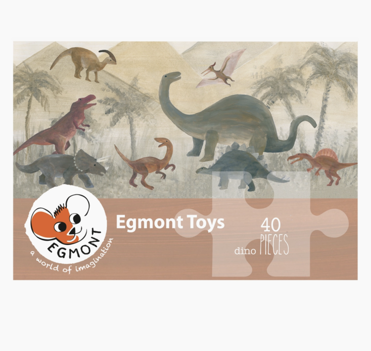 EGMONT Dino Floor Puzzle: 40 piece
