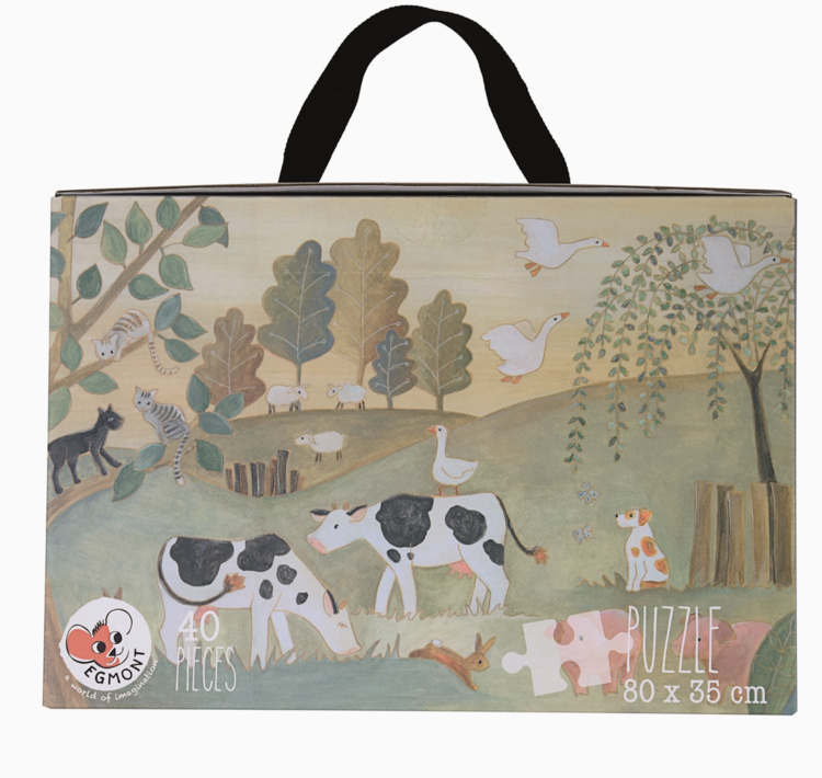 EGMONT Countryside Floor Puzzle: 40 piece