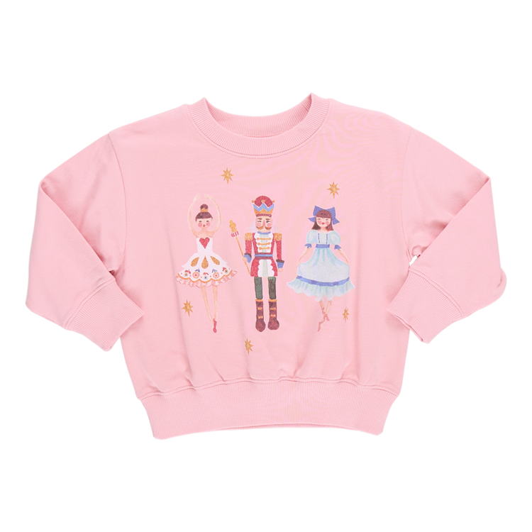 PINK CHICKEN Organic Nutcracker Sweatshirt