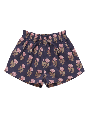 PINK CHICKEN Theodore Flower Drop Shorts