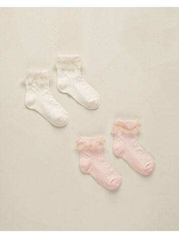 NORALEE Ruffle Baby Socks