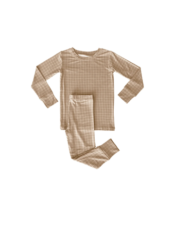 IN MY JAMMERS Grid Two Piece Set