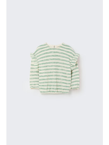 COZMO Organic Stripe Baby Sweatshirt