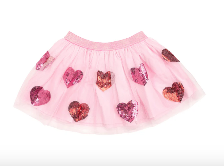 SWEET WINK Sequin Heart Tutu