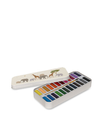 KONGES SLOJD Water Colors Tin Box