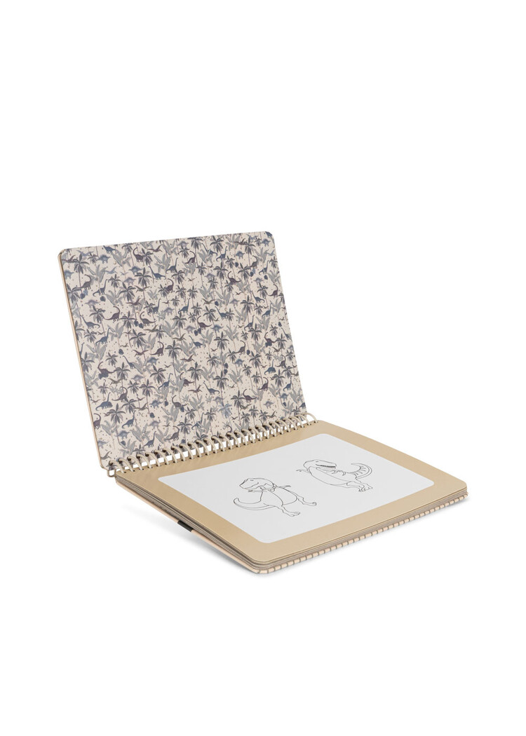 KONGES SLOJD Magic Water Book - Dino