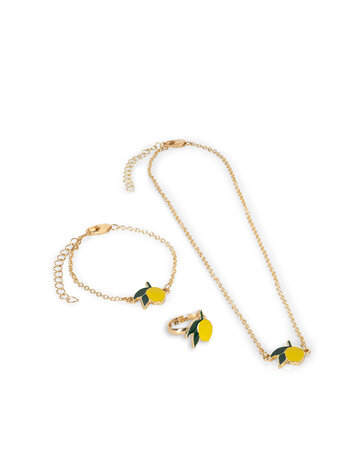KONGES SLOJD Lemon Jewelry Set