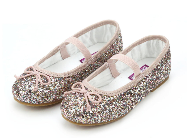 LAMOUR Victoria Sparkle Glitter Flat