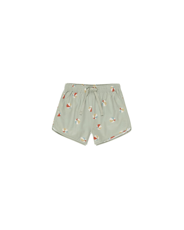 RYLEE AND CRU Beach Ball Boys Swim Trunk