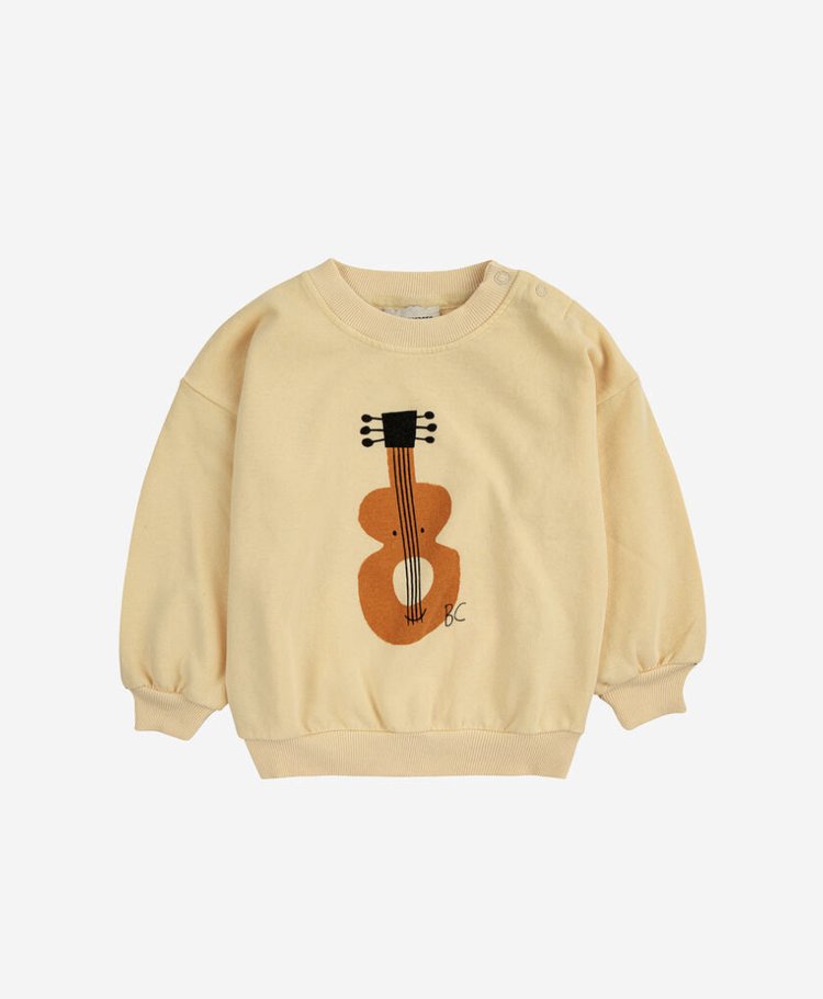 BOBO CHOSES Baby Acoustic Guitar Sweatshirt