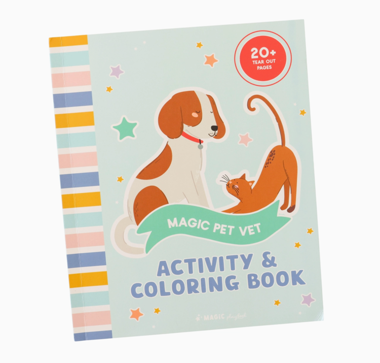 MAGIC PLAYBOOK Vet Themed Activity Book