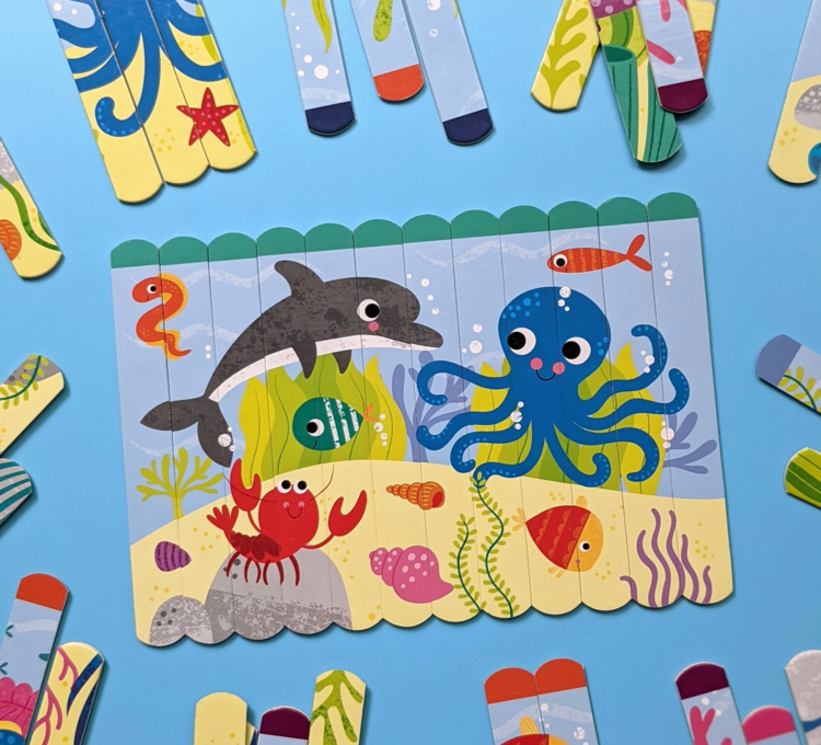 ROBERT FREDERICK LTD Ocean Puzzle Sticks
